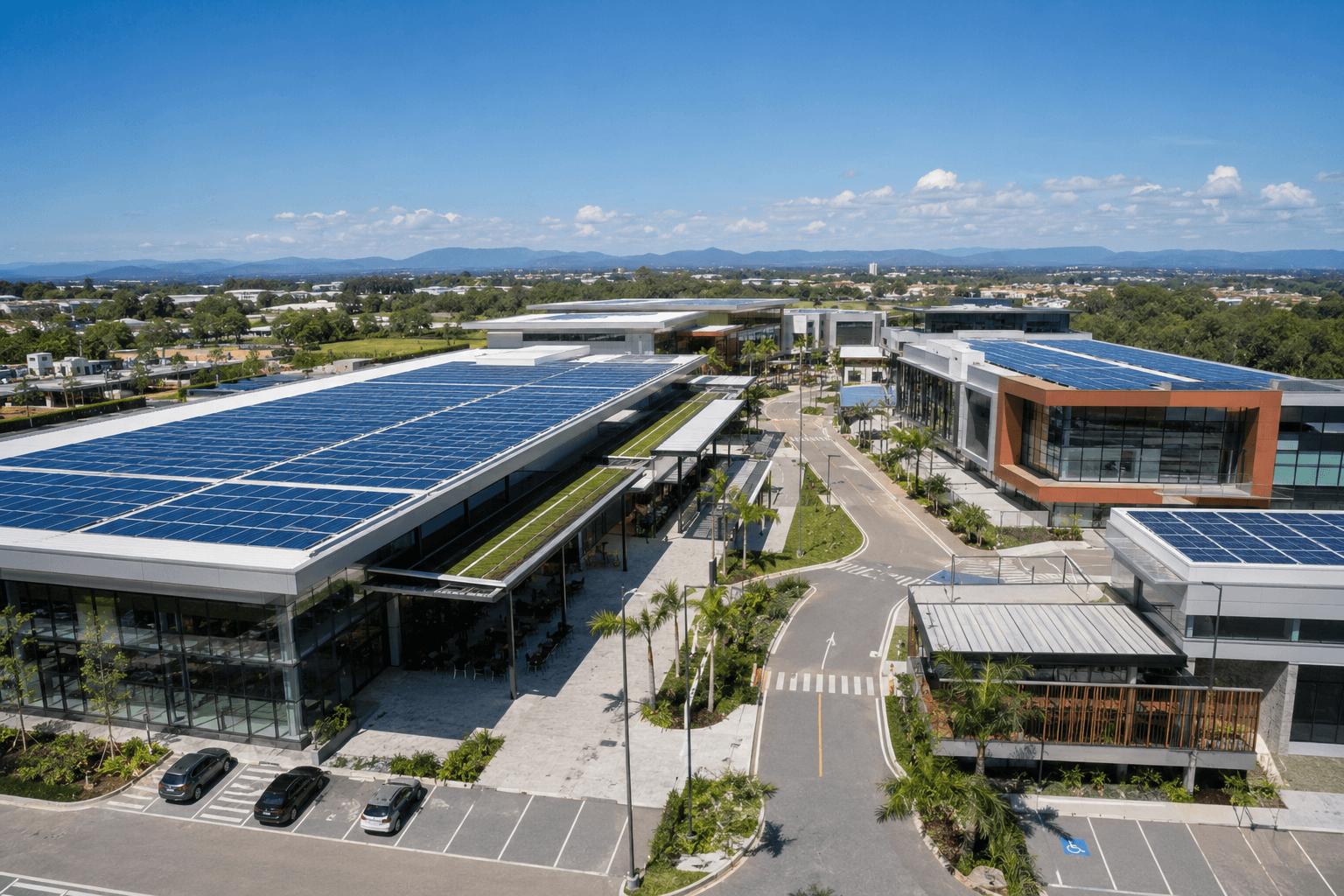Energia solar para comércios